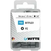 Witte Pz 1 Bitflex Kryssbitsset 25 Bitar