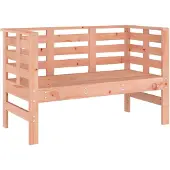 vidaXL Trädgårdsbänk 111,5x53x71 cm massivt douglasträ