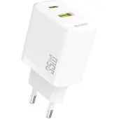 Dudao A27 MaxC 35W GaN väggladdare - vit