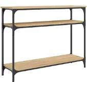 vidaXL Konsolbord, Sonoma Ek, 100X29X75 Cm
