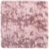 vidaXL Ryamatta med lång lugg NAVARRA dammig rosa 160x160 cm polyester