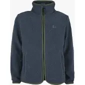Lindberg Skogsvild Pile Jacket Navy/Green