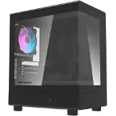 Darkflash DB330M datorchassi + 3 fläktar (svart)