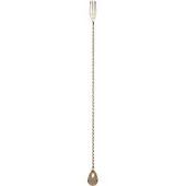 Barprofessional Barsked Trident 50 Cm - Koppar