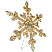 Konstsmide 4414-803 Juldekorationer, övriga Snöflinga Bernstein LED Vit Dimbar