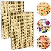 Masterkidz kreativ STEM-tavla - 2-pack + monteringsplatta 120x80 cm