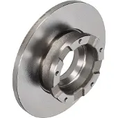 Brembo Bromsskiva 08.E026.20 bak, full, 1 Stycke