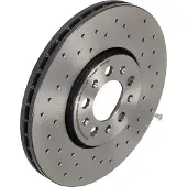 Brembo Bromsskiva 0970102X fram, perforerad, ventilerad, perforerad, 1 Stycke