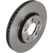 Brembo Bromsskiva 09B35611 fram, ventilerad, höggradigt förkolnad, 1 Stycke