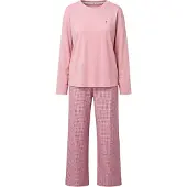Tommy Hilfiger Underwear Pyjamas rosa / svart / vit