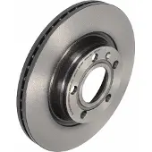 Brembo Bromsskiva 9719611 fram, ventilerad, höggradigt förkolnad, 1 Stycke