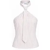 Millane Topp beige / vit