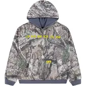 Jordan Sweatshirt 'BRK RLT SSNL' limone / grå / mörkgrå / vit