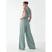 BWLDR Jumpsuit 'Annie' ljusblå