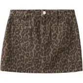 Mango KIDS Kjol brun / svart