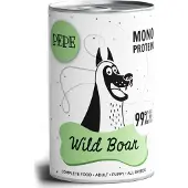 Paka Zwierzaka Djurpaket våtfoder PEPE MONO PROTEIN (vildsvin) 400 g