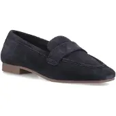 Hush puppies Sutton Mockaläder Dam Navy Loafers