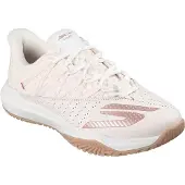 SKECHERS Viper Court Rally Läder Kvinnors Ljusrosa Träningsskor