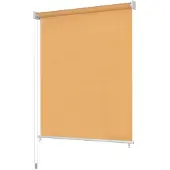 vidaXL Rullgardin utomhus 180x140 cm beige