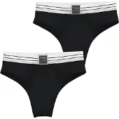 Björn Borg Original Highwaist Briefs 2-pack Svart, M
