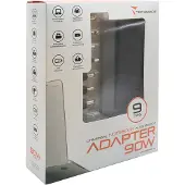 Techmade Universal Notebook Snabbladdare 90w med 9 Tips - Svart