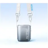 JISULIFE Neck Fan 5 4500mAh Mini Fläkt med nyckelband - Svart