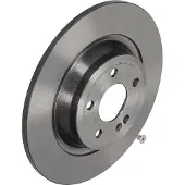 Brembo Bromsskiva 08D76011 bak, full, höggradigt förkolnad, 1 Stycke