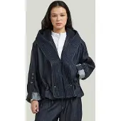 G-Star Fluid Cropped Jacket - Dark blue - Women