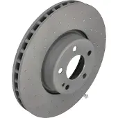 Brembo Bromsskiva 09D52723 fram, ventilerad, höggradigt förkolnad, 1 Stycke