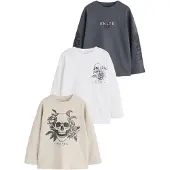 Next T-shirt grå / taupe / svart / vit