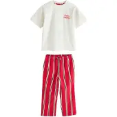 Next Pyjamas gul / grön / röd / vit