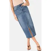 Friends Like These Kjol blå denim