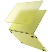Spigen AirSkin-fodral för MacBook Neo 13" 2026 – matt gul