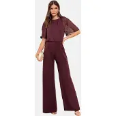 Friends Like These Jumpsuit cyklamen