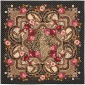 GUESS Scarf beige / brun / rosa / svart