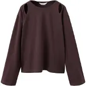 Mango KIDS T-shirt mörklila