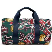 Tommy Hilfiger Kids Textile Varsity Logo Duffel Bag