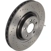 Brembo Bromsskiva 09B0391X fram, perforerad, ventilerad, perforerad, 1 Stycke
