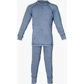 Isbjörn of Sweden Kids' Polarbear Set Baselayer Lagoon