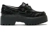 Timberland för kvinnor. TB0A2GVFW021 Bootskor i läder Stone Street svarta (40 W), Hud, Karta, Nyckelband, Casual