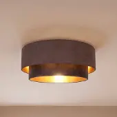 Duolla Taklampa Boho , Brun / rost, Hall, Textil / tyger / siden, Ungt boande, Taklampa