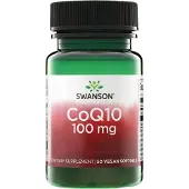 Swanson Health , CoQ10, Hög Potens, 100 mg, 50 Myggor