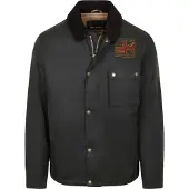 Barbour - Jackor - B.Intl Workers Wax Jacket Sage för UnisexBomull - Storlek L - Grön