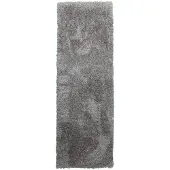 NATURL. Tvättbar löpare | Blaze grå hos Volero | 80x300cm | Grå | Löpare | Inomhusmattor