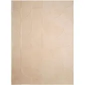 FRAAI Skandinavisk matta | Charm Circles beige hos Volero | 80x150cm | Beige | Rubber (TPR) | Rektangel | Inomhusmattor