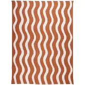 De Onlinewinkelier b.v. Utomhusmatta | Summer Waves terrakotta hos Volero | 240x330cm | Terra | Rektangel | Utomhusmattor