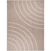 De Onlinewinkelier b.v. Utomhusmatta | Sierra Curves beige/gräddvit hos Volero | 230x330cm | Beige | Rektangel | Utomhusmattor