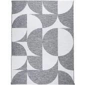 De Onlinewinkelier b.v. Utomhusmatta | Summer Shapes grå hos Volero | 160x230cm | Grå | Rektangel | Utomhusmattor