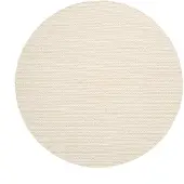 NATURL. Rund ullmatta | Feline vit hos Volero | Ø 100cm | Vit | Cotton | Rund | Inomhusmattor