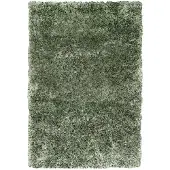 Studio Clarice Fluffig matta | Grace grön hos Volero | 200x290cm | Grön | Rektangel | Inomhusmattor